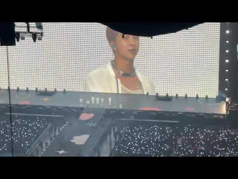 211201 Day-3 Redhead Namjoon’s opening ment BTS Permission To Dance PTD On Stage LA Concert Live