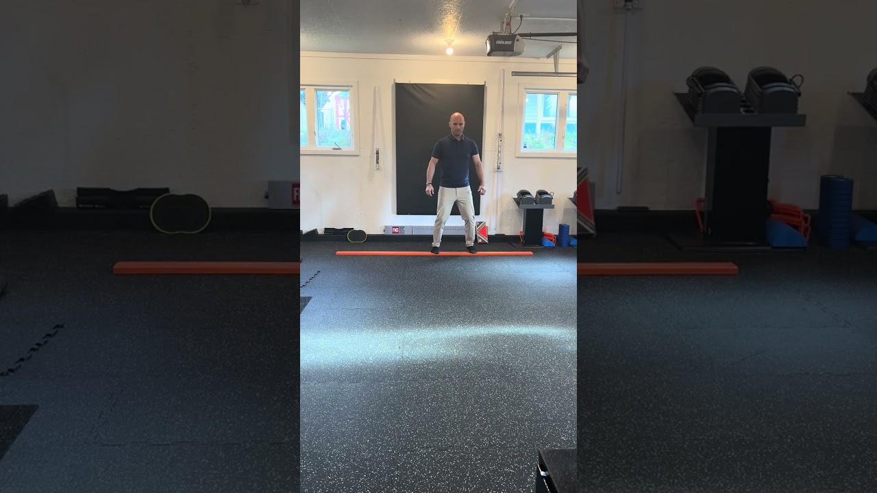 4. Balance Beam Side Step (Front View)