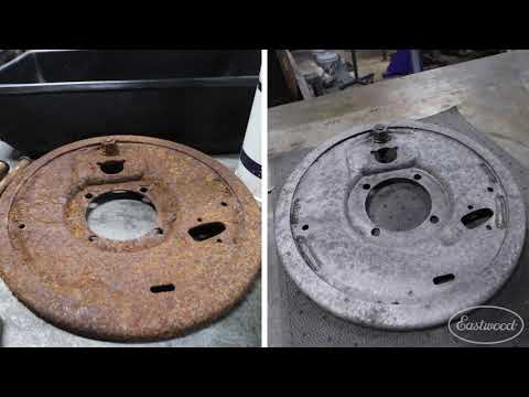 The EASIEST Way to Chemically Remove Rust - Rust Dissolver - Eastwood