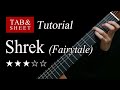 (Shrek) Fairytale - Guitar Lesson + TAB