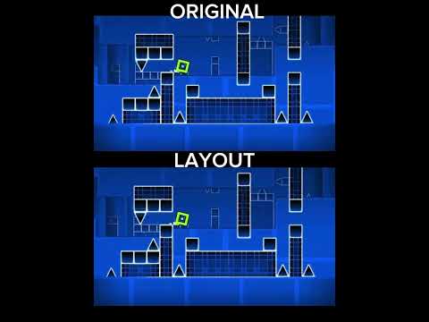 Every End: ORIGINSL VS LAYOUT #geometrydash #gd #youtubeshorts #shorts #viral