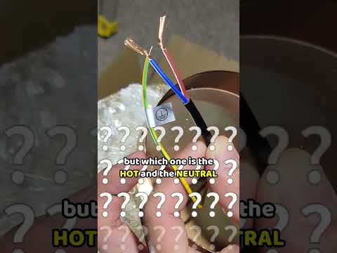 Light Fixture From China - Wire Colors