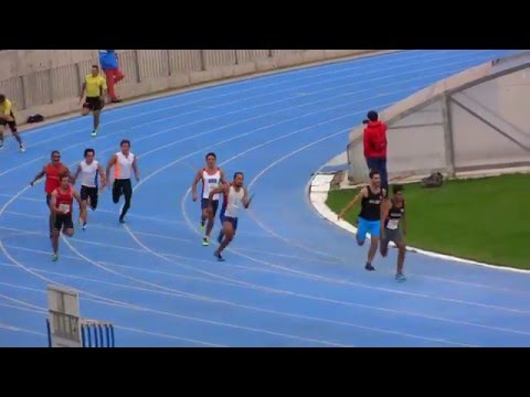 Relevo 4x100m varones adulto - Nacional juvenil/adulto 2016