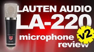 Video thumbnail for Lauten Audio LA-220 v2 condenser mic by Matthew Haines