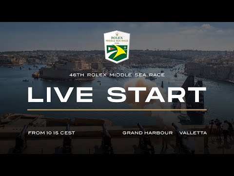 Rolex Middle Sea Race 2025 | LIVE START