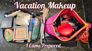 What's In My Vacation Makeup Bag?! | I DEFINITELY OVERPACKED...