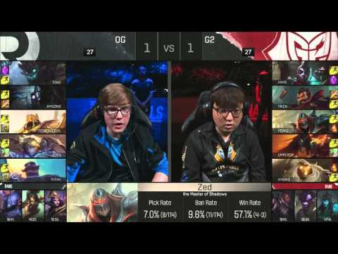 Origen vs G2 Esports Grand Final Highlights EU LCS Spring Split 2016 | All Games