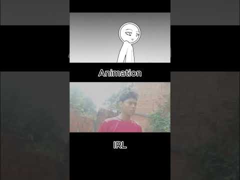 IRL WJ VS ANIMATION WJ MADE BY @stickfigureanimations2024 #animation #kuyjuy #kj #anime