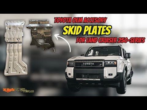 Land Cruiser 250-series - Toyota Genuine SKID PLATES