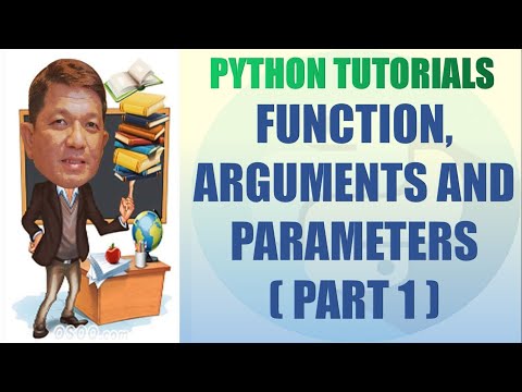 Python Function Part 1 Arguments Python Programming For Complete Beginners Filipino Tagalog