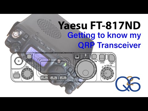Setting up the Yaesu FT-817ND QRP Ham Radio for great QRP operation ?
