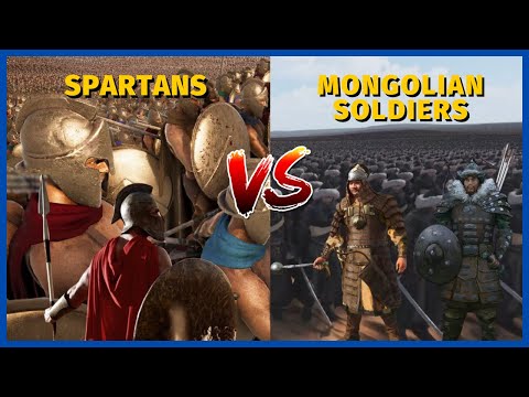 1,000,000 Mongolian Soldiers vs 1,000,000 Spartans - Ultimate Epic Battle Simulator 2 | UEBS 2