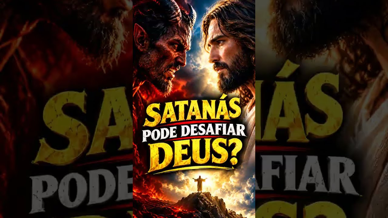 Satanás pode desafiar Deus? #fe #mensagem