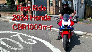 First Ride 2024 Honda Cbr1000rr-r Fireblade