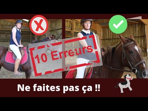 , title : '10 erreurs du cavalier débutant'