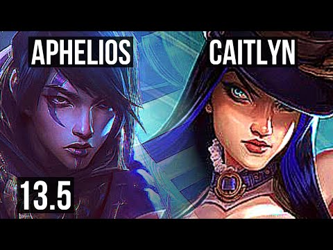 APHELIOS & Thresh vs CAITLYN & Blitzcrank (ADC) | 12/3/10, 300+ games | KR Diamond | 13.5