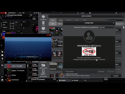 Virtual dj 8 pro no se conecta a Internet 2020 Explicado