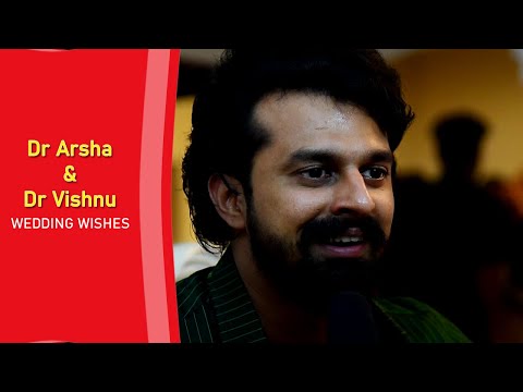 Dr Arsha & Dr Vishnu  Wedding Wishes