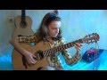 (Zaz) Je veux - Alina Vlasova fingerstyle guitar ...