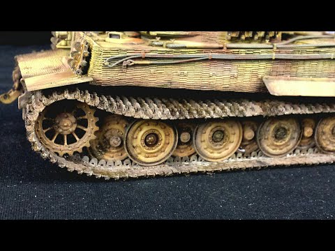 Weathering Metal Tracks & More Mud Effects on Tiger I - 506 sPzAbt 1944