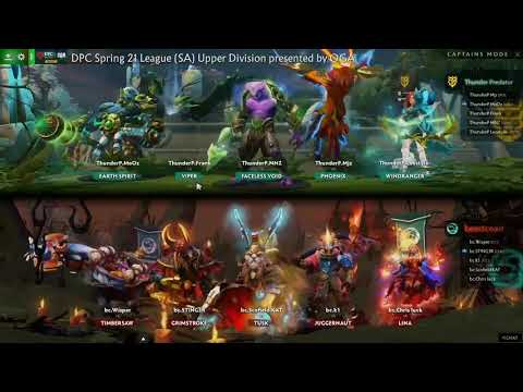 THUNDER PREDATOR VS BEASTCOAST GAME 1 - DPC 2021 South America OGA DOTA 2