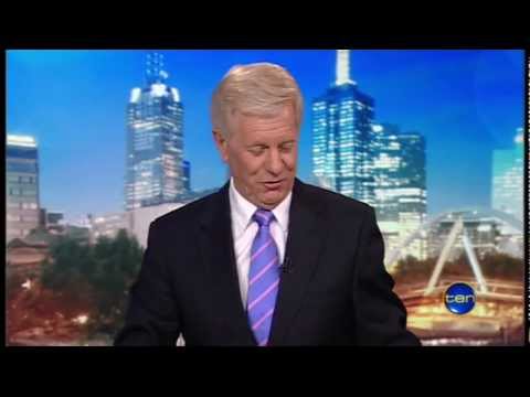 Ten News Melbourne - News Report Technical Issue [1.04.13]