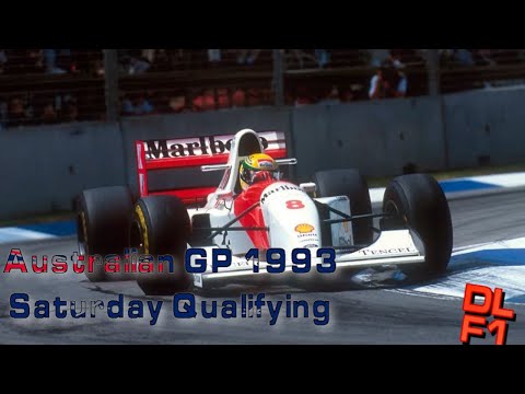 F1 Australia 1993 - Saturday Qualifying (Full Session) 🇦🇺