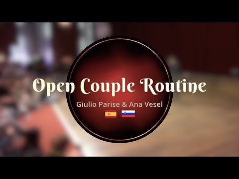 Savoy Cup 2019 - Open Couple Routine - Giulio Parise & Ana Vesel