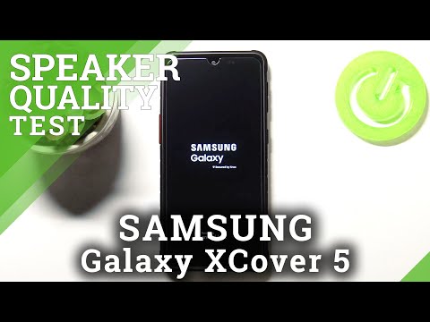 Speaker Sound Quality Test of SAMSUNG Galaxy XCover 5 – Verify Speaker Sound