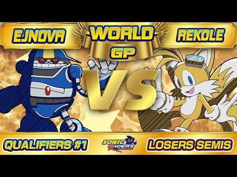 Sonic Riders World Grand Prix Qualifier #1 | EJNova VS Rekole - Losers Semifinals