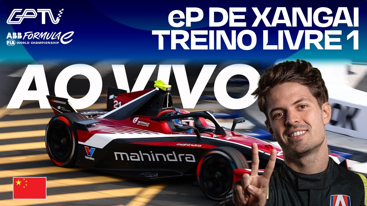 FÓRMULA E 2026 | TL1 eP DE XANGAI COM IMAGENS E DRUGOVICH | 12ª ETAPA