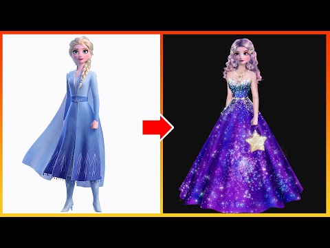 Frozen: Elsa Frozen Transformation - Elsa Frozen Disney Glow Up