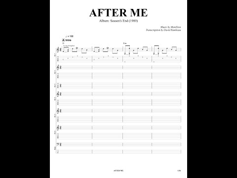 After Me - Marillion