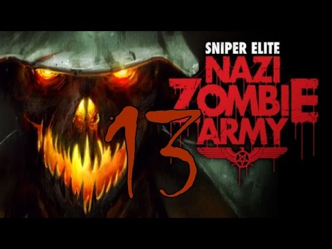 Let's Play | Sniper Elite Nazi Zombie Army | Part 13 | Labyrinth of Death 3/4