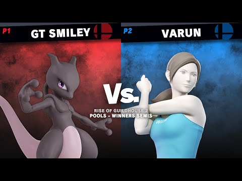 GT Smiley (Mewtwo) vs Varun (Wii Fit Trainer) - Pools Winners Semis Rise of Guildhouse 2