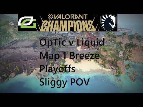 OpTic v Liquid Map 1 Playoffs CHAMPIONS Sliggy FULL VOD