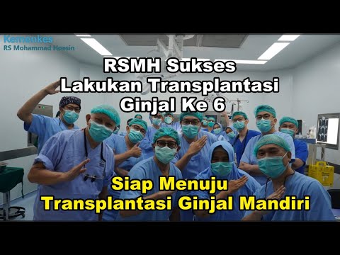 RSMH Sukses Lakukan Transplantasi Ginjal Ke 6
