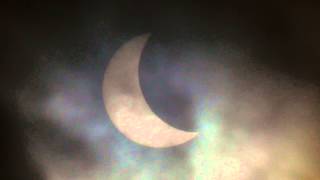preview picture of video 'Eclipse of the Sun 20th March 2015 from Dewsbury'