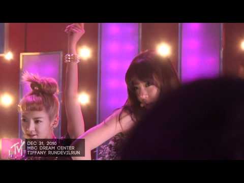 [FANCAM] MBC Gayo Daejun Run Devil Run- Tiffany