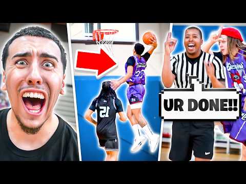 THESE REFS THREATENED TO KICK MY AAU TEAM OUT FOR TROLLING!