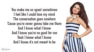 Selena Gomez &amp; The Scene - My Dilemma 2.0 (Lyrics)