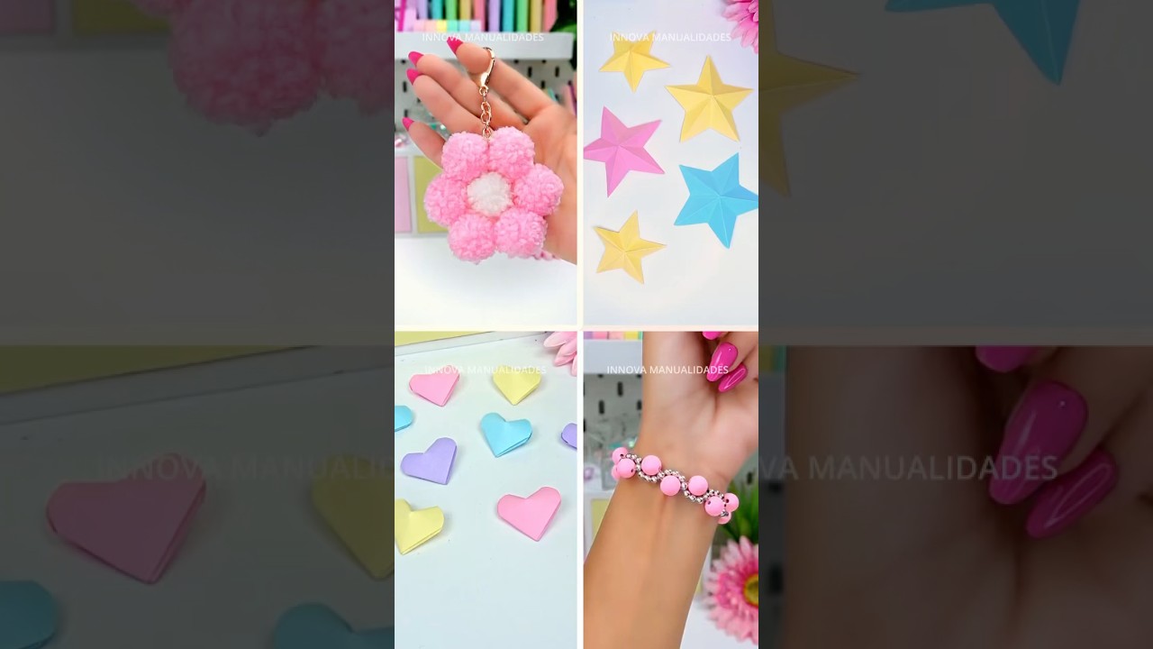 4 DIY fáciles 💕 Manualidades con papel / Ideas para regalar #diy #manualidades #ideas #regalos