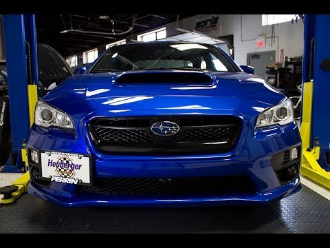 SubiSpeed - Perrin License Plate Relocation Kit - 2015 Subaru WRX and STI