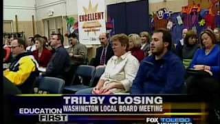 preview picture of video 'Parents sound off on Tribly Elementary closure plans'