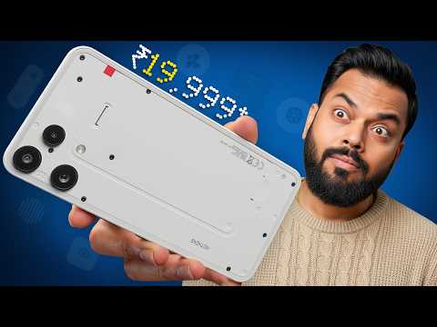 Nothing Phone (3a) Lite Unboxing & First Look ⚡Best Nothing Phone @ Rs.19,999?