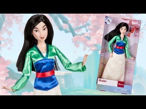 Disney Store's MULAN Classic doll Review & Unboxing