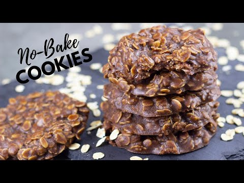 Easy Vegan No-Bake Cookies | World of Vegan