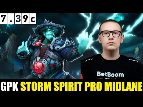🤯 GPK  [Storm Spirit] MID 7.39C - DOTA 2 HIGHEST MMR MATCH#dota2  #dota2gameplay #gpk