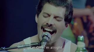 Queen - Somebody to Love w/Lyrics (Rock Montreal, 1981 HD)