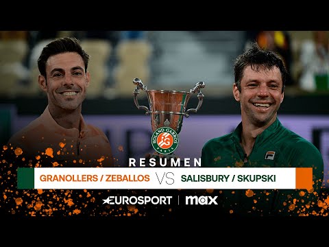 GRANOLLERS/ZEBALLOS VS SALISBURY/SKUPSKI | SUMMARY AND HIGHLIGHTS | ROLAND-GARROS DOUBLES FINAL 2025